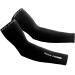 GripGrab Classic Winter Bicycle Arm Warmers Non-Slip Thermal Cycling Road Bike Gravel MTB Arm Warmers Cycling Arm Warmers M Black