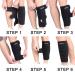 Hobrave Calf Brace Shin 2 Pack - Compression Wrap Sleeve for Torn Calf Muscle Pain Relief - Adjustable Leg Support XXX-Large - Buy Online on GoSupps.com