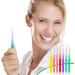 80-Piece Multicolored Interdental Braces Brush Set for Oral Hygiene - 8 Colors - Buy Online on GoSupps.com