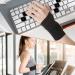 Ultra-Thin Compression Wrist Brace - Adjustable Support for Tendonitis Carpal Tunnel & Arthritis | Ideal for Sports & Work - Unisex - Buy Online on GoSupps.com