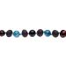 Baltic Amber Necklace with Unpolished Cherry, Polished Cherry, and Apatite - 34 cm - Buy Online on GoSupps.com