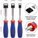 WORKPRO 3-piece Wood Chisel Set  Cr-V Construction  Bi-Material Soft Grip with Hammer End for Woodworking  Carving - Buy Online on GoSupps.com