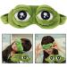 Frog Sleep Eye Mask and Headband Set for Women - Cute and Funny Accessories for Travel, Yoga, Nap, Makeup, and Shower - Green (2pcs) - Buy Online on GoSupps.com