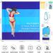 BYDOLL Beach Blanket 78''81'' 4-7 Adults Oversized Lightweight Waterproof Sandproof Beach Blanket Large Picnic Mat Beach Blanket for Beach Travel Camping Hiking Picnic(78" X 81"  Blue-Mixed) 78" X 81" Blue5 - Buy Online on GoSupps.com
