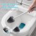 Yocada Toilet Plunger and Brush Set - 2 in 1 Combo for Bathroom Cleaning (Grey) - 1 Set - Buy Online on GoSupps.com