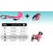 Shop Bike and Dog Leash & Harness Set - Patented Pink Dog Gear for Cycling | Perfect Bicycle Accessories for Dog Lovers - Buy Online on GoSupps.com