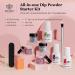 Modelones Dip Powder Nail Kit - 4 Colors Gentle Pink Starter Set for French Nail Art - Beginner Manicure DIY Salon Extension Kit - Buy Online on GoSupps.com
