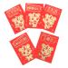 COOPHYA 30pcs Year of The Tiger Red Envelope New Year Red Packet Chinese Lucky Money Pockets Year of Tiger Red Packets Pocketbooks Envelopes 2021 New Copper Sheet Cartoon Coated Paper
