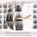 50-Piece Mixed Length Lash Clusters Set - Wispy Volume and Natural Look - Reusable DIY Eyelash Extensions - MERETON - Buy Online on GoSupps.com