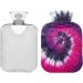 Durable 1L Heat Bottle | Warm-Up Bag for Pain Relief | Purple Pink Spiral Pattern - Buy Online on GoSupps.com