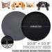 AVYDIIF Pet Feeding Mats for Small Paws - Black & Gray Durable Non-Slip Easy to Clean - Buy Online on GoSupps.com