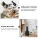Lot de 10 Flacons de Gel pour Ongles Vides 15 Ml Verre Mat Noir Pinceau pour Manucure Professionnelle Usage Salon et Usage Personnel - Buy Online on GoSupps.com