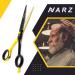 NARZ Professional Hairdressing Scissors for Barbers & Hairdressers - 6 Stainless Steel Hair Cutting Scissors for Men & Women (Red Yellow) - Buy Online on GoSupps.com