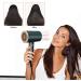 Ionic Hair Dryer 1800W Professional Hair Dryer with 2 Nozzles and 1 Diffuser Powerful Foldable & Portable Blow Dryer with 3 Heat Settings and 1 Cold Air Mode For Home Use and Travel Green - Buy Online on GoSupps.com