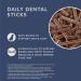 by Amazon - Daily Use Dental Sticks - Medium/Large Dogs 4x270g (1.08kg) - Buy Online on GoSupps.com