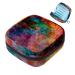 Javenproeqt portable women's binding bags menstrual cup pocket female menstrual pads bags for teenage girls tampons for the first period watercolor space galaxy multicolored 04