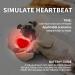All For Paws Cuddly Heartbeat Plush Dog Toy Puppy Behavioral Aid Pink Pillow | International Shipping - Buy Online on GoSupps.com