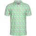 Flamingos Pineapples Palms Summer Polo Shirts for Men Women Men's Golf Shirts Short Sleeve, Lightweight Bowling Polos Multi Color Medium