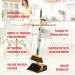 Long Handle Broom and Dustpan Set - Kitchen and Lobby Combo for Floor Cleaning - Buy Online on GoSupps.com