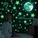 ECHOCUBE Glow in the Dark Wall Stickers Set - 637pcs Stars, Moon and Dots for Kids Bedroom Decor - Buy Online on GoSupps.com