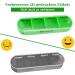 Collazoey 7-Day Pill Box Organizer | Travel Tablet Box for Medications & Vitamins | German Version | Colorful Design - Buy Online on GoSupps.com