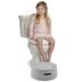 Contours Bravo 3-Stage Potty System - Potty Chair, Toilet Trainer, Step Stool All in One | Gray - Buy Online on GoSupps.com