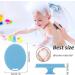 Facial Brush Multifunctional Silicone Face Scrubber Hand Scrubber Waterproof Facial Cleansing Brushes for Skin Cleansing for Deep Cleansing Virtcooy Blue - Buy Online on GoSupps.com