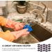 KICHOUSE 60 Pcs Scouring Pad Cleaning Sponges Windows Cleaning Cloth Washing Sponge Dishwasher Corundum 10X9CMx3pcs Random Colorx3pcs - Buy Online on GoSupps.com