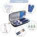 Bomkee Insulin Pen Bag | Insulin Cooling Bag for Diabetes | Travel Medication Case with 2 Fridge Packs - Black - Buy Online on GoSupps.com