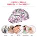 Gymnastics Pink Printed Waterproof Shower Cap for Women - Fits All Head Sizes and Hair Textures - Buy Online on GoSupps.com