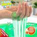 Inke Bath Slime Dino Set - 10x100g Neon Green Bathing Powder with Vitamin E & Cola Aroma - Gigantic Glibber Mucus Fun for Kids - Buy Online on GoSupps.com