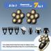 Bald Men's Cordless Rotary Electric Head Shavers - Waterproof & Rechargeable - Buy Online on GoSupps.com