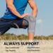 Buy Tangsoo Compression Knee Brace for Men & Women - Stabilizers for Arthritis Sports Running & Volleyball - XL Size Support - Buy Online on GoSupps.com