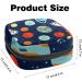 Buy Galaxy Space Solar Earth Mars Menstrual Pad Storage Bag - Portable Zipper Pouch for Teenage Girls & Women - Buy Online on GoSupps.com