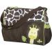 Accessotech Waterproof Baby Diaper Nappy Mummy Changing Handbag Shoulder Bag with Mat Travel (Giraffe Green) - Buy Online on GoSupps.com