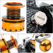 Burning Shark Fishing Reel- 12+1 BB Light & Smooth Spinning Reel with Powerful Carbon Fiber Drag for Saltwater & Freshwater Fishing - Buy Online on GoSupps.com