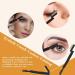 2 Pieces Folding Eyelash Comb Curlers & Brow Brush Set - Makeup Tool for Lash & Brow Grooming - Buy Online on GoSupps.com