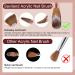 Saviland Size 16 Acrylic Brush for Nails - Kolinsky Brush for Acrylic Powder & Liquid Perfect for Nail Art - Buy Online on GoSupps.com