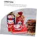 Anneome Chrismas Bags 50pcs Christmas Drawstring Bag Candy Bags Christmas Sweet Bag Xmas Storage Pouch Child Biscuit - Buy Online on GoSupps.com