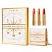 XIAOXIAOYU XIAOXIAOYU Matte Lipstick for Women | 3 Velvety Shades Long-Lasting Water-Resistant - Non-Sticky Water-Resistant Velvet Shade for Everyday Makeup and Winter Evenings