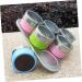 Alipis 6pcs Steel Bottle Stainless Steel Container with Lid Clear Pot Spice Cans Spice Jar with Hook Duster 6.3*6.3CM As Shown - Buy Online on GoSupps.com