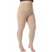Plus Size 5XL Medical Compression Pantyhose - 20-30 mmHg Compression Leggings for Edema & Varicose Veins - Opaque Footless Waist High Stockings for DVT - Beige - Buy Online on GoSupps.com