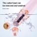 Nose Hair Trimmer for Women - Rechargeable Lipstick Shaving Mini Epilator | Portable & Efficient - Buy Online on GoSupps.com