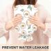 Naanle Hand-Drawn Peach Heat Bottle - 1L Transparent Hot Water Bottle for Bed Hand & Foot Pain Relief | Heat & Cold Therapy - Buy Online on GoSupps.com