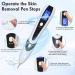 Aceshop Skin Tags Removal Pen Professional Mole Remover Pen Kit with 9 Strength Levels & Replaceable Needles USB Rechargeable Mole Remover Pen Kit Plasma Pen for Wart Freckle Nevus (White) - Buy Online on GoSupps.com