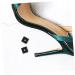 SHERCHPRY 2 Pairs Square High Heels Nail Heel Tips - Shoe Repair Caps - Black 1.80x1.70x1.70CM | International Shipping - Buy Online on GoSupps.com