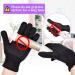 Sopito Heat-Resistant Gloves for Hair Styling - 2-Pack Silicone Grip Gloves for Curling & Flat Irons - Black - Buy Online on GoSupps.com