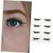FOMIYES 4 pairs Lashes Tool Supplies Tape Eyeliner Shiny Waterproof Natural Strip Adhesive Face Eyelid with 4x1.5cm Gloden - Buy Online on GoSupps.com