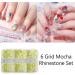 1Box Mixed Nails Art Decorations 3D Beads Nail Easy Installation And Removal Add Charm To Your Nail Nail Supplies sky light - Buy Online on GoSupps.com