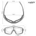 Voltx Quad 4-in-1 Safety Glasses with Reading Aid (+1.5 Diopters) - Clear Foam Insert & Removable Headband - Buy Online on GoSupps.com